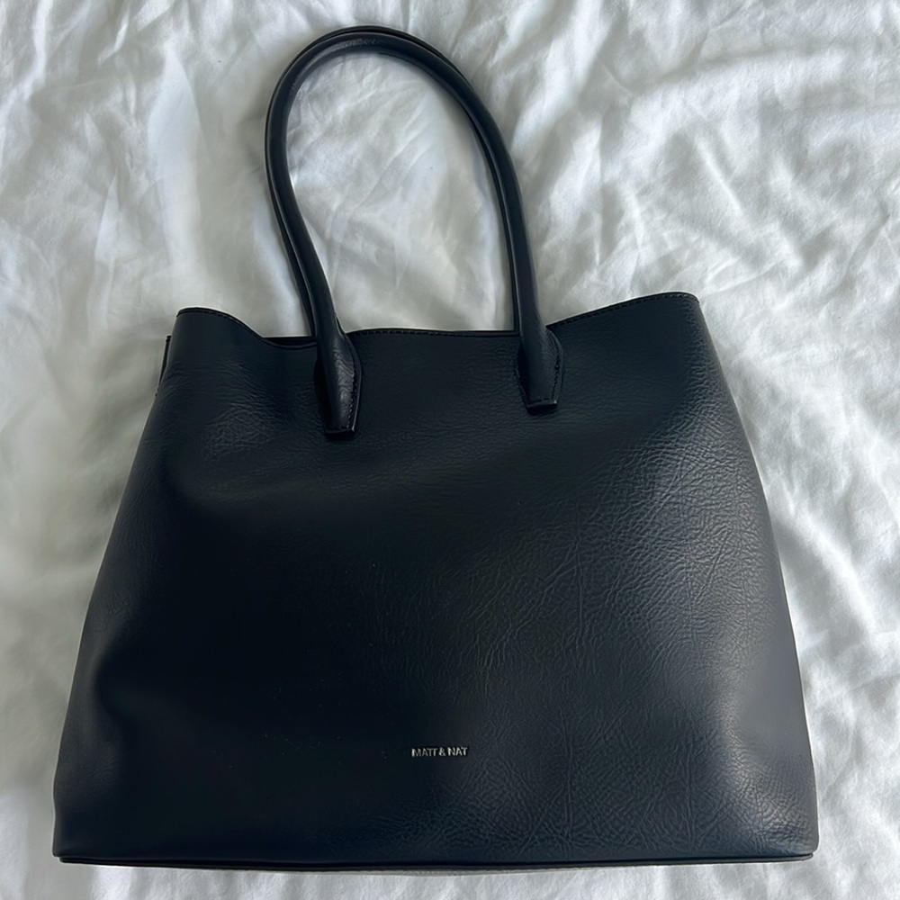 Matt & Nat Krista Vegan Satchel - Dwell (Black)